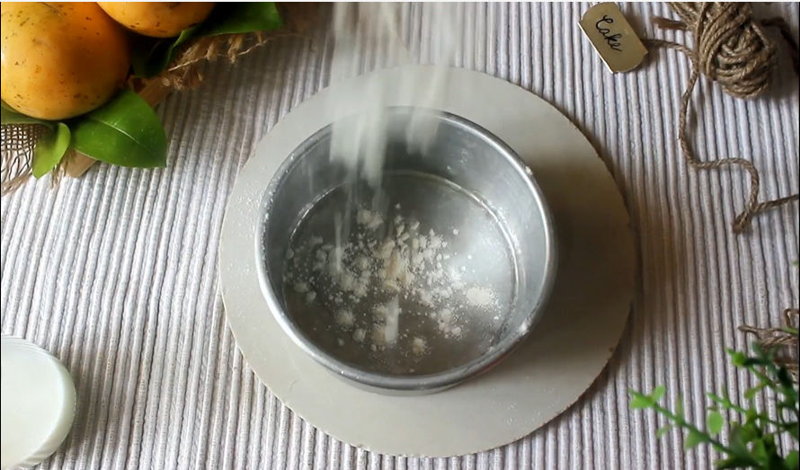 Grease the Cake Tin